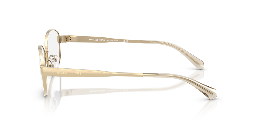 Gafas Oftálmicas Michael Kors Lyon MK3086 Dorado Claro