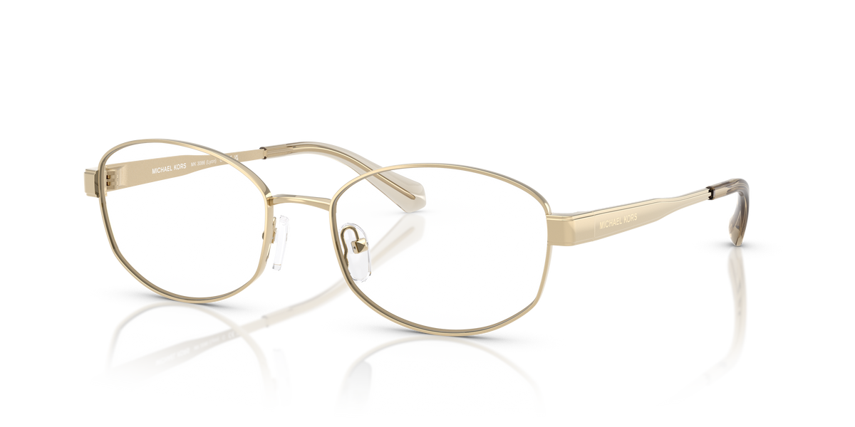 Gafas Oftálmicas Michael Kors Lyon MK3086 Dorado Claro