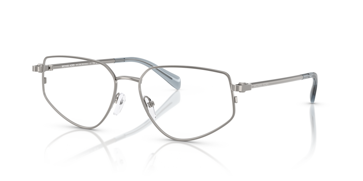 Gafas Oftálmicas Michael Kors Mendoza MK3088 Gris Plomo Brillante