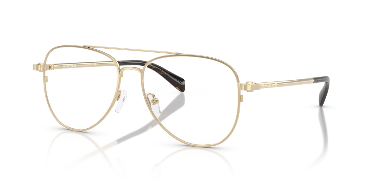 Gafas Oftálmicas Michael Kors São Paulo MK3089 Oro claro brillante
