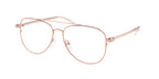 Gafas Oftálmicas Michael Kors São Paulo MK3089 Oro rosa brillante