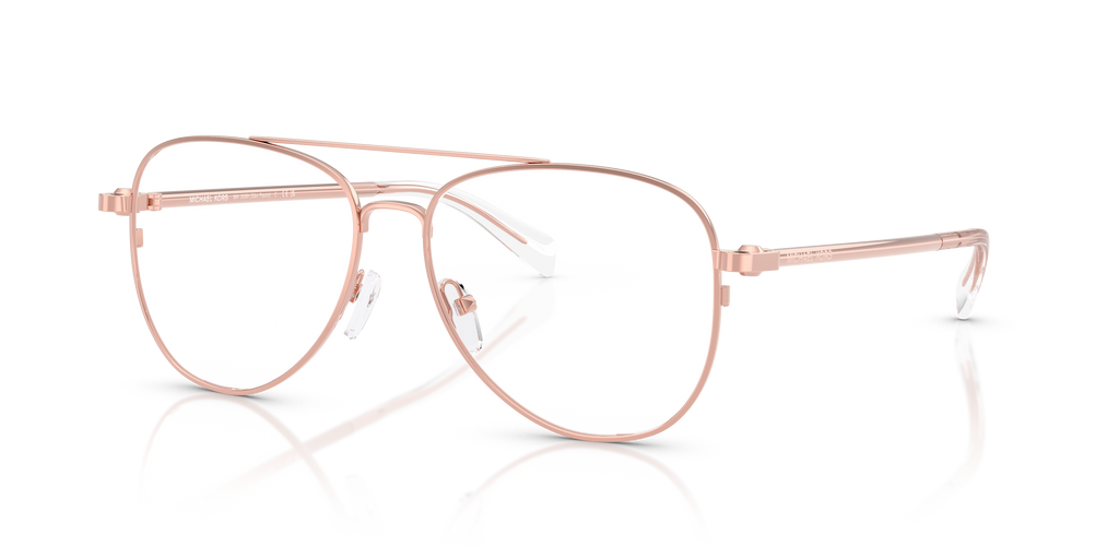 Gafas Oftálmicas Michael Kors São Paulo MK3089 Oro rosa brillante