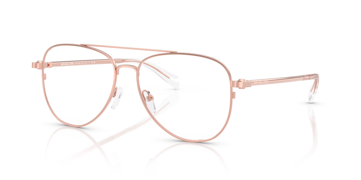 Gafas Oftálmicas Michael Kors São Paulo MK3089 Oro rosa brillante