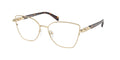 Gafas Oftálmicas Michael Kors Nikki Beach MK3090 Oro claro brillante