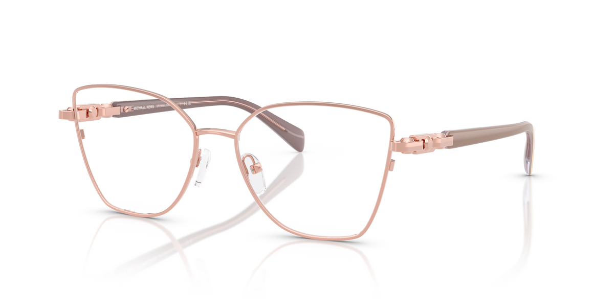 Gafas Oftálmicas Michael Kors Nikki Beach MK3090 Oro rosa brillante