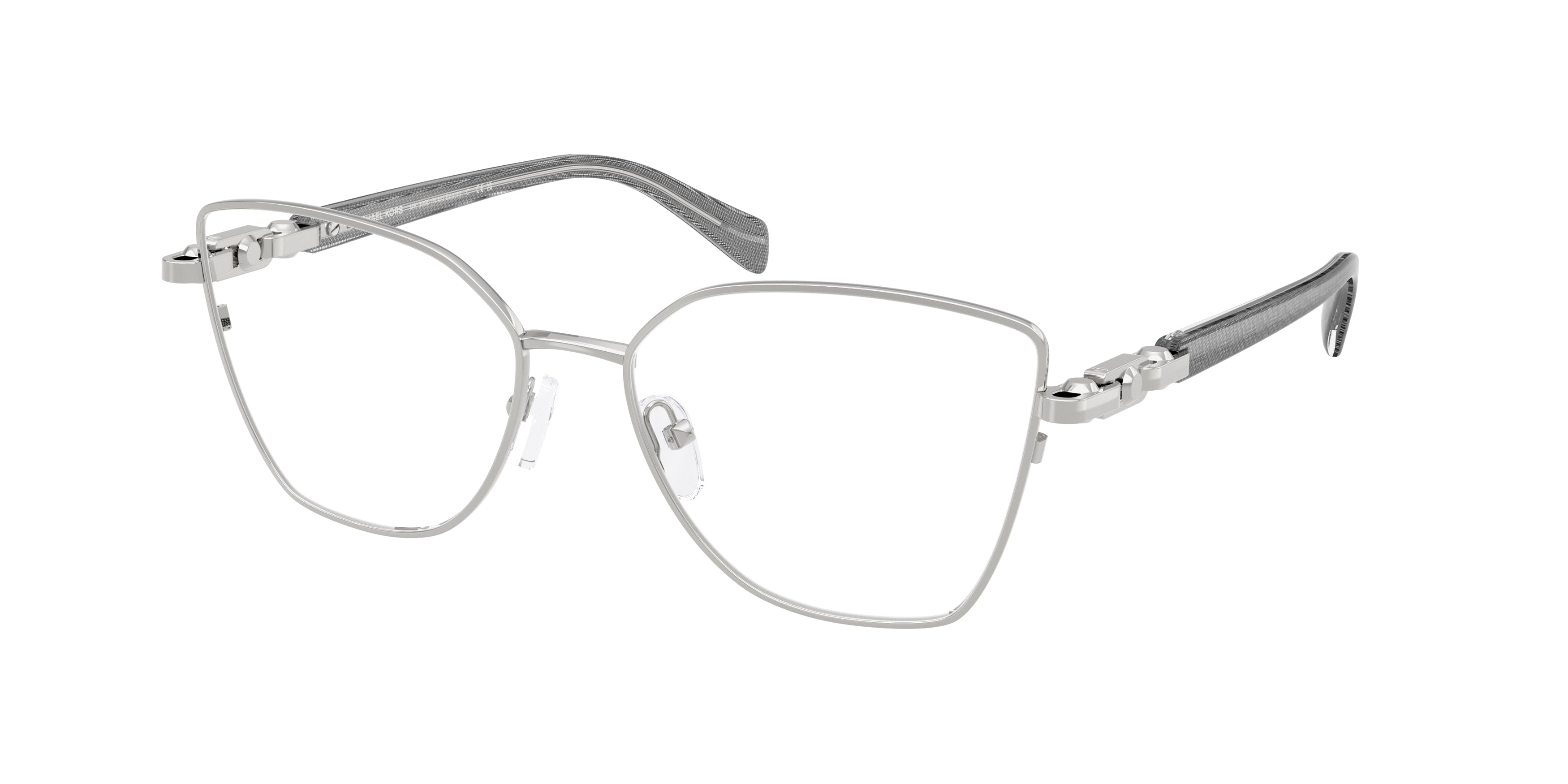 Gafas Oftálmicas Michael Kors Nikki Beach MK3090 Plateado Brillante