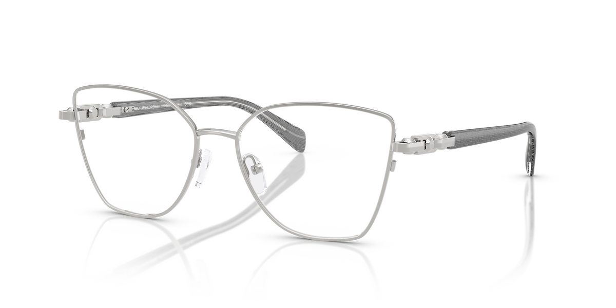 Gafas Oftálmicas Michael Kors Nikki Beach MK3090 Plateado Brillante