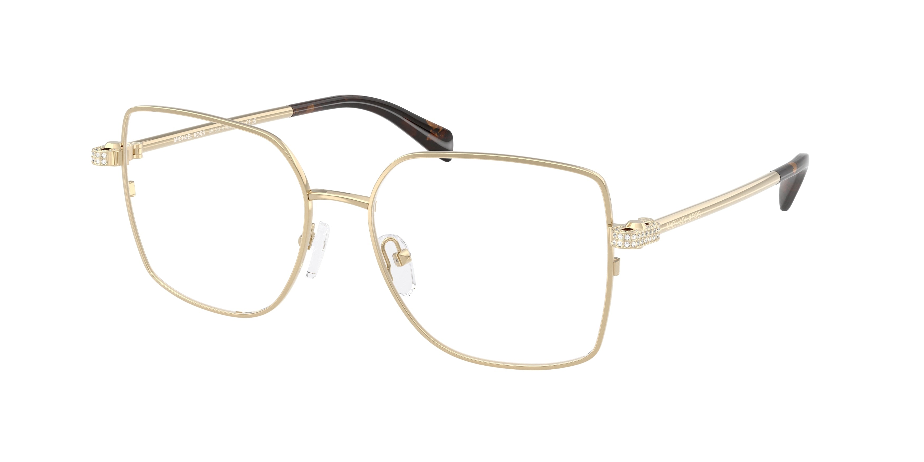 Gafas Oftálmicas Michael Kors Ravello MK3091B Oro claro brillante