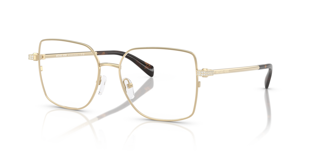 Gafas Oftálmicas Michael Kors Ravello MK3091B Oro claro brillante