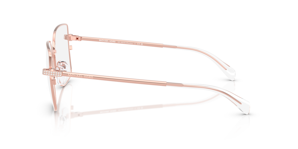 Gafas Oftálmicas Michael Kors Ravello MK3091B Oro rosa brillante