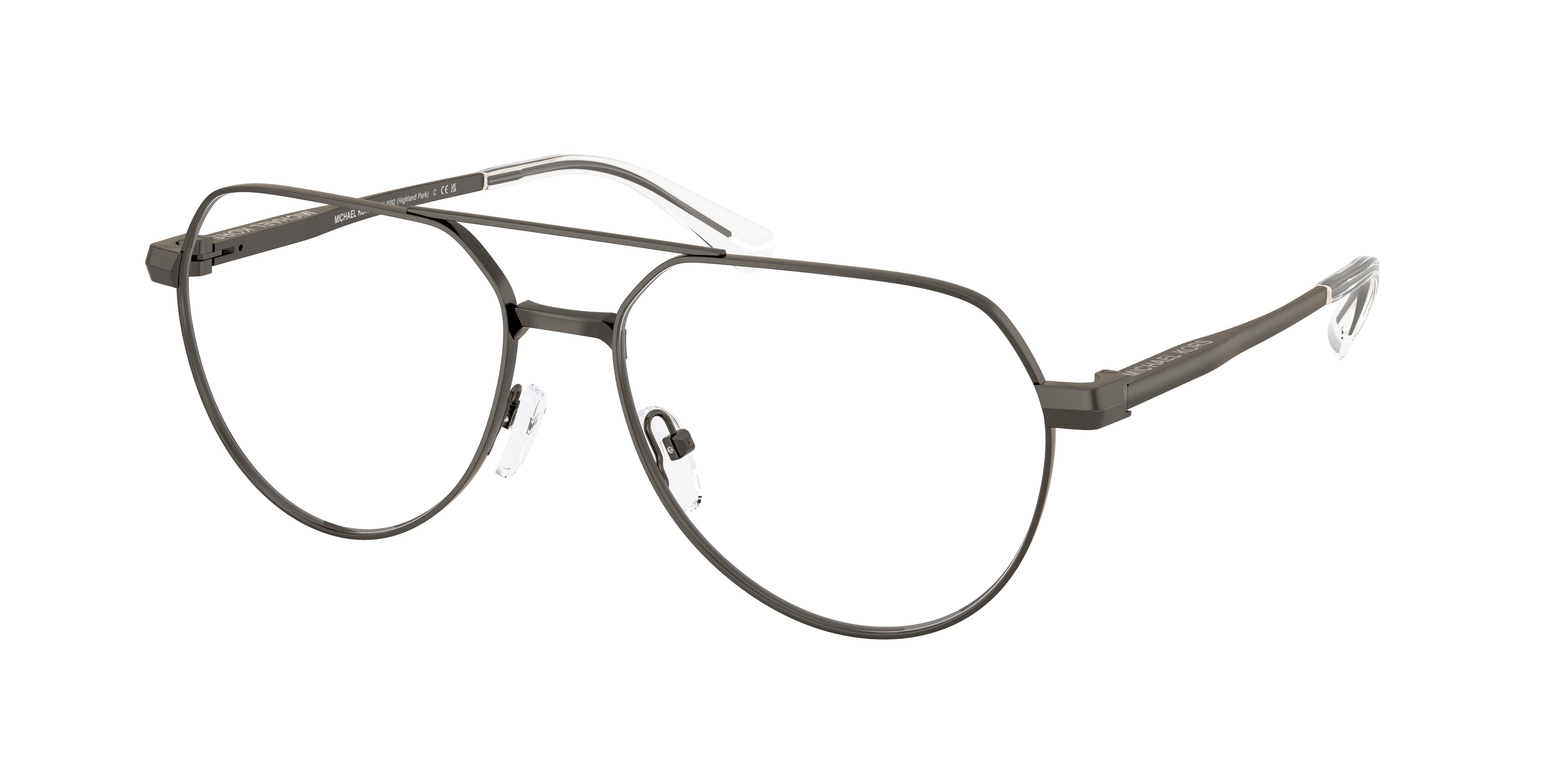Gafas Oftálmicas Michael Kors Highland Park MK3092 Gris Plomo Mate