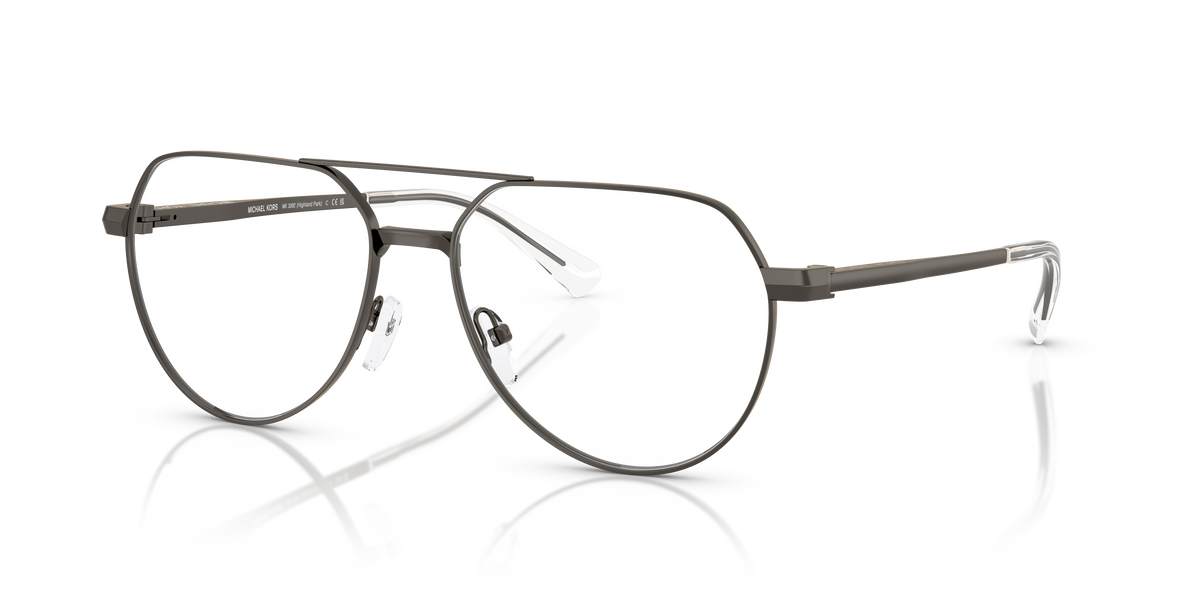 Gafas Oftálmicas Michael Kors Highland Park MK3092 Gris Plomo Mate