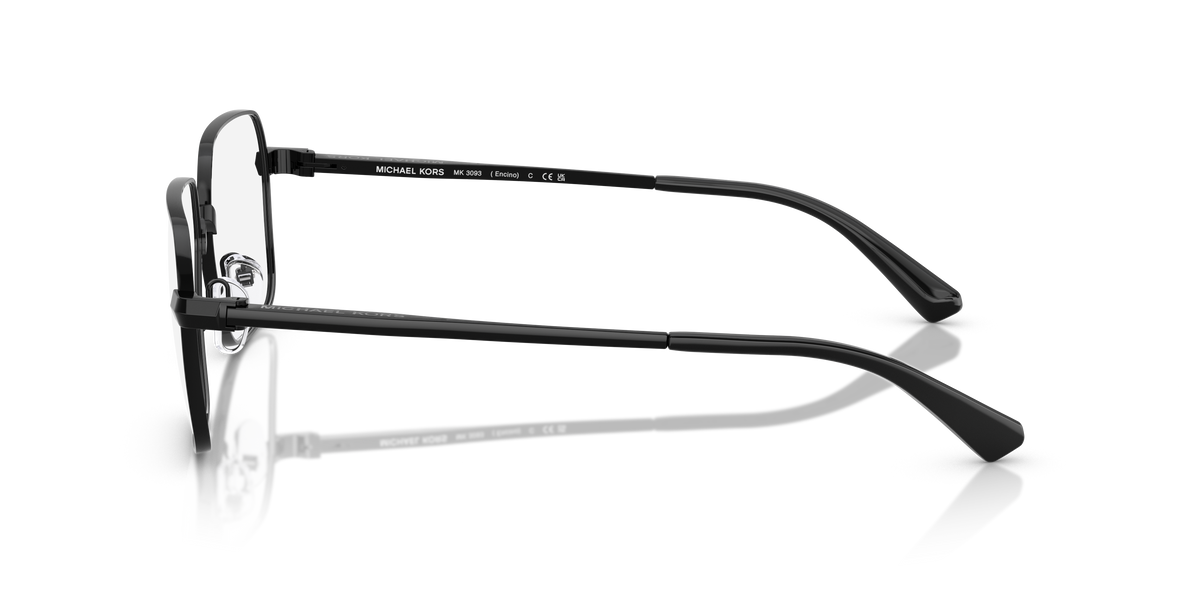 Gafas Oftálmicas Michael Kors Encino MK3093 Negro Brillante