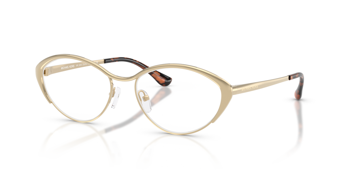 Gafas Oftálmicas Michael Kors Santa Fe MK3095 Dorado Claro