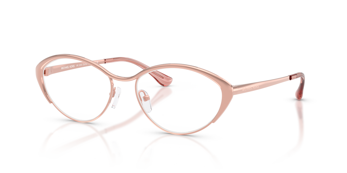 Gafas Oftálmicas Michael Kors Santa Fe MK3095 Oro Rosa