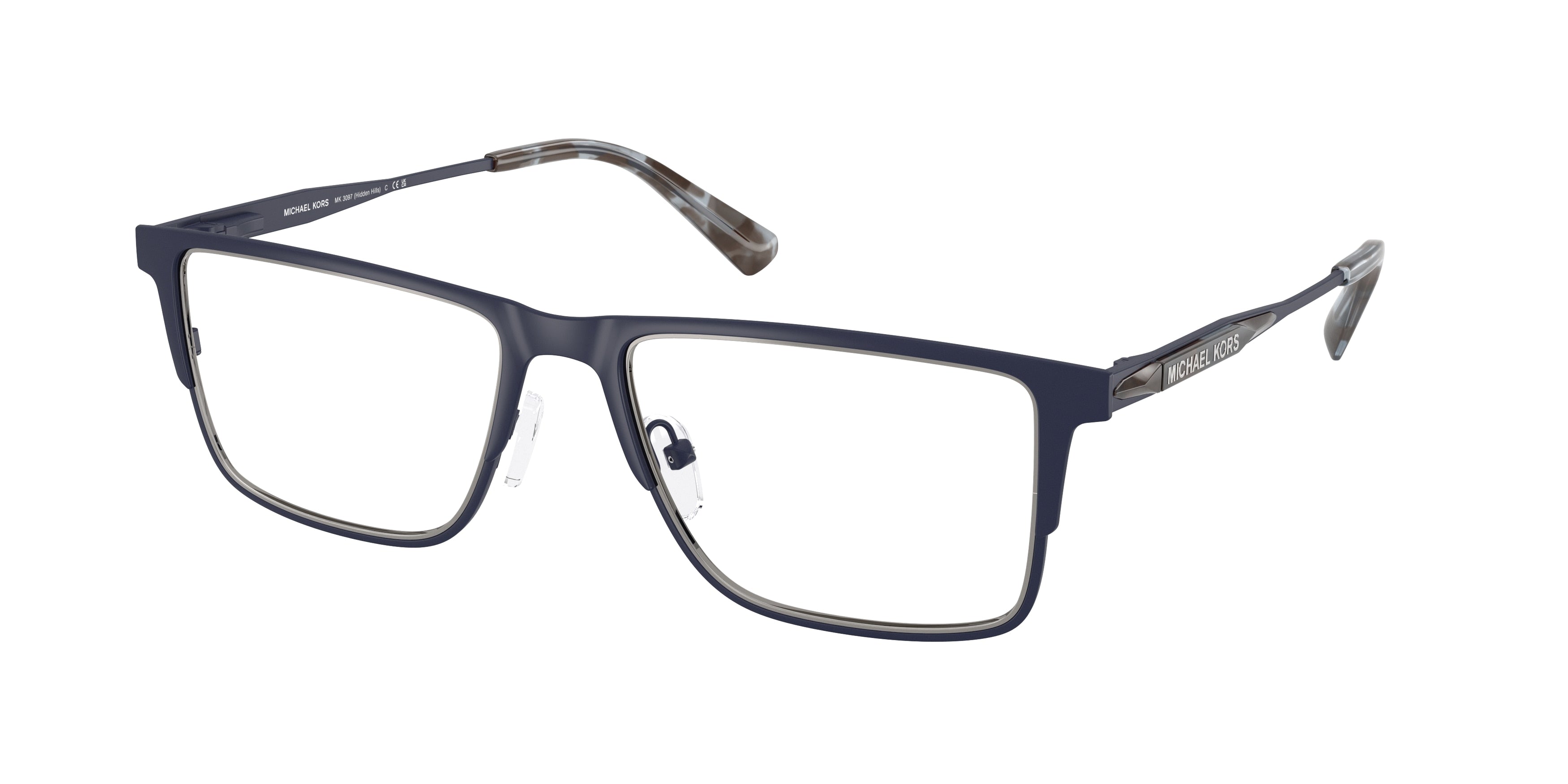 Gafas Oftálmicas Michael Kors Hidden Hills MK3097 Azul Marino Mate