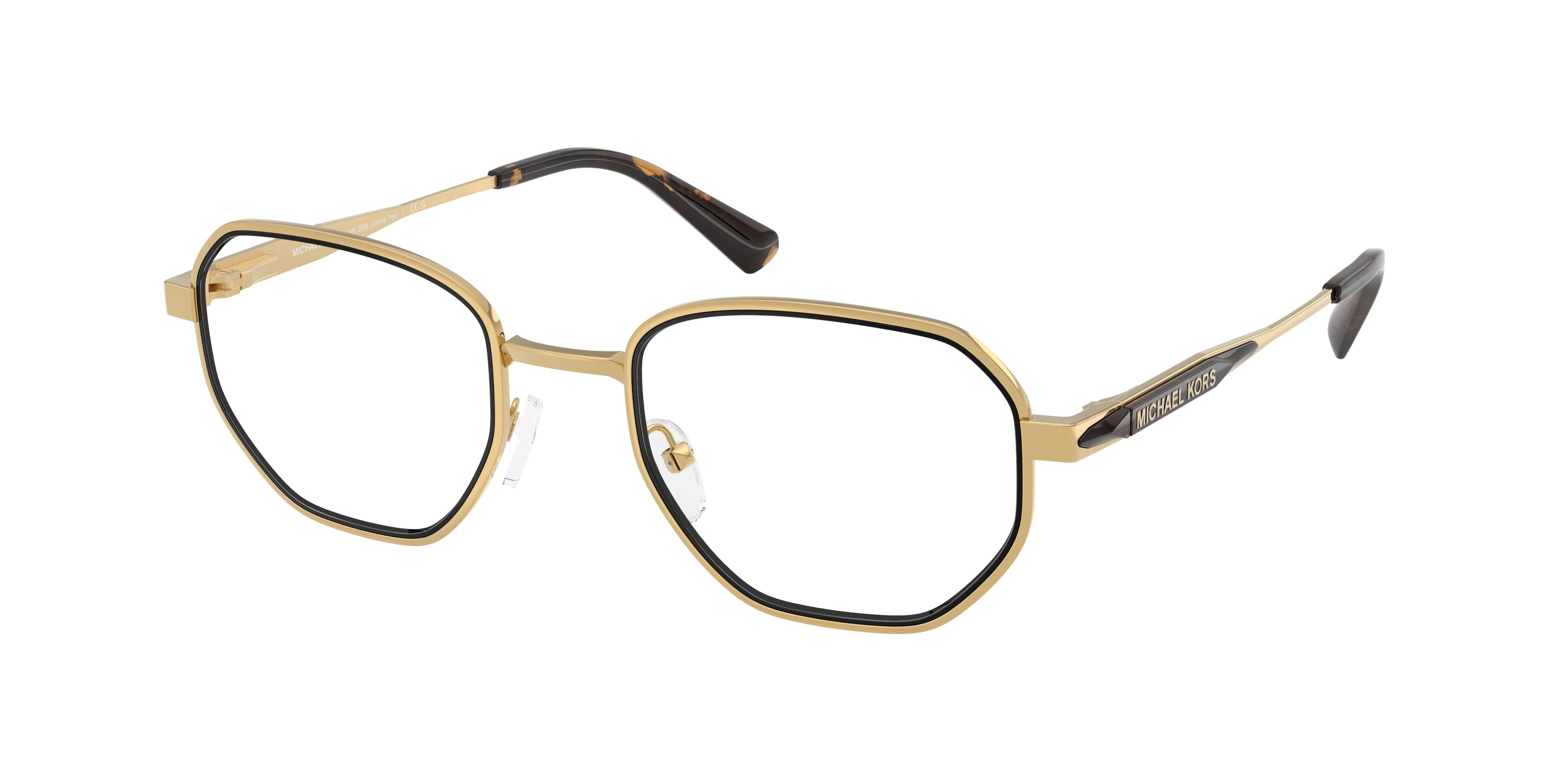 Gafas Oftálmicas Michael Kors Joshua Tree MK3098 Oro amarillo brillante