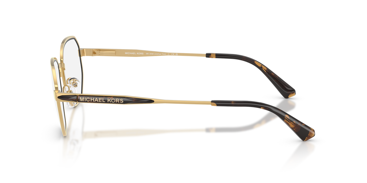 Gafas Oftálmicas Michael Kors Joshua Tree MK3098 Oro amarillo brillante