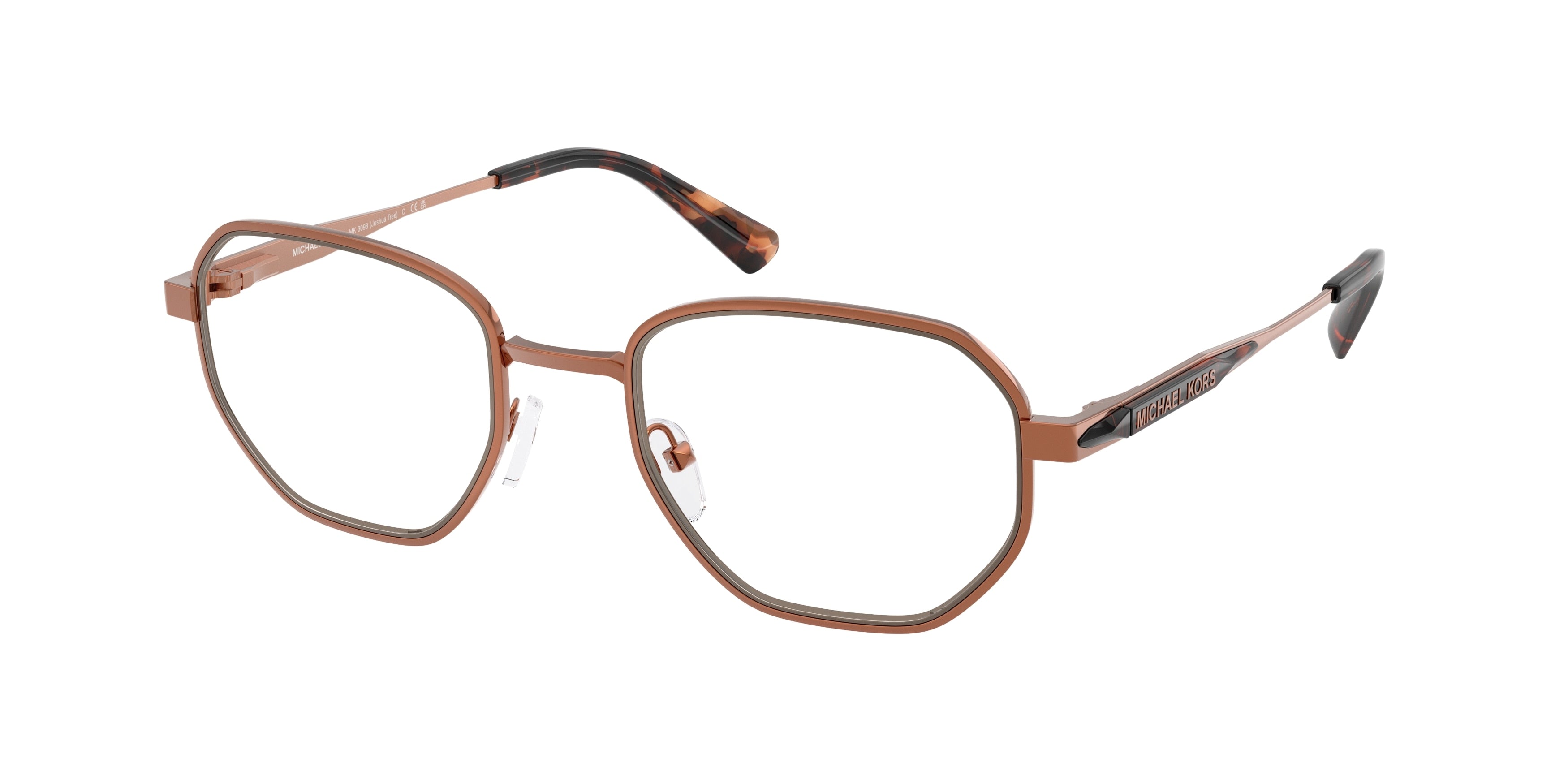 Gafas Oftálmicas Michael Kors Joshua Tree MK3098 Cobre Brillante