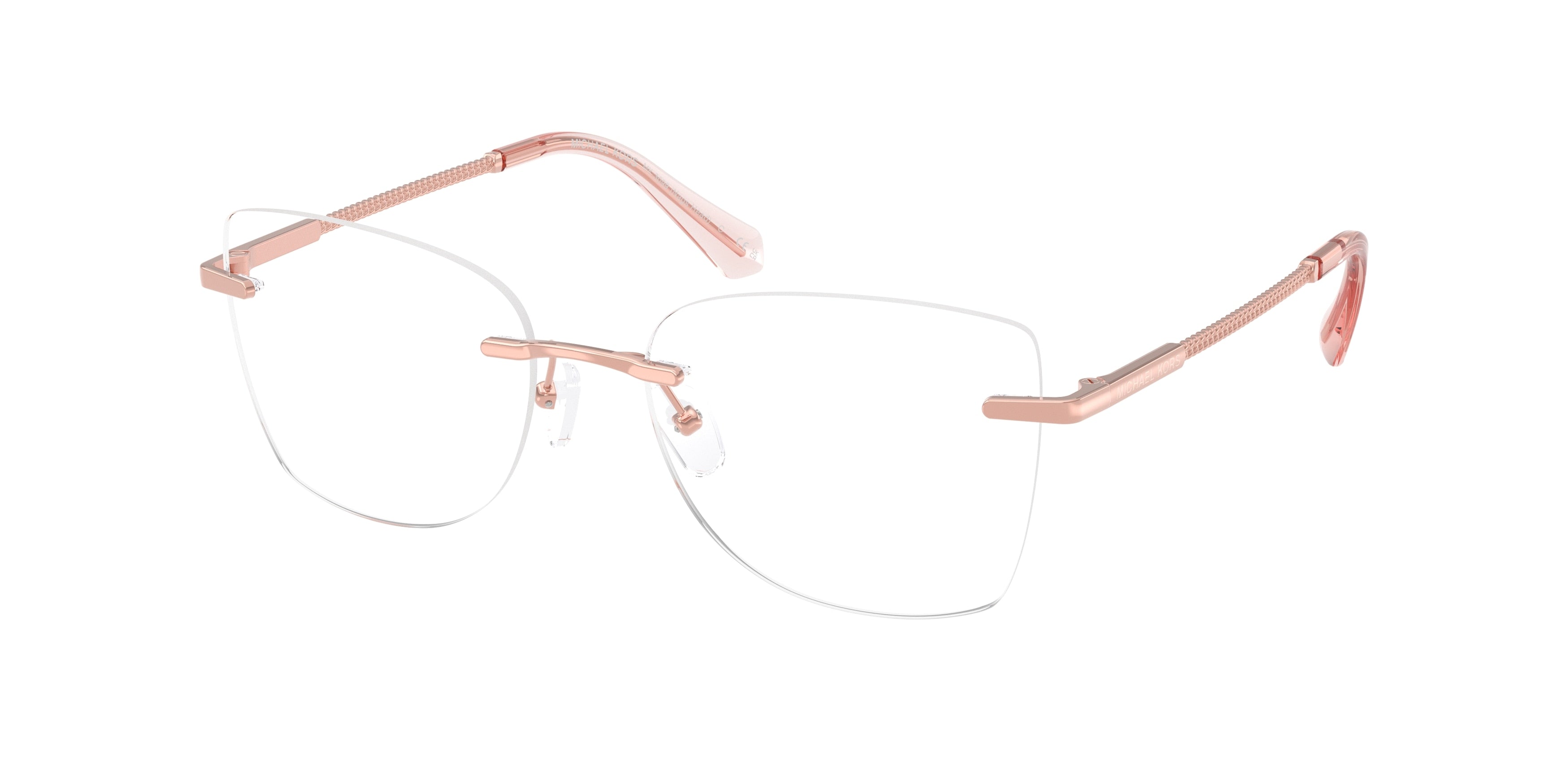 Gafas Oftálmicas Michael Kors Nags Head MK3099 Oro Rosa