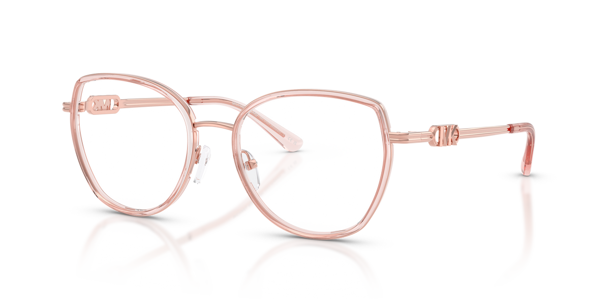 Gafas Oftálmicas Michael Kors Kiawah MK3101 Rosa Traslúcido