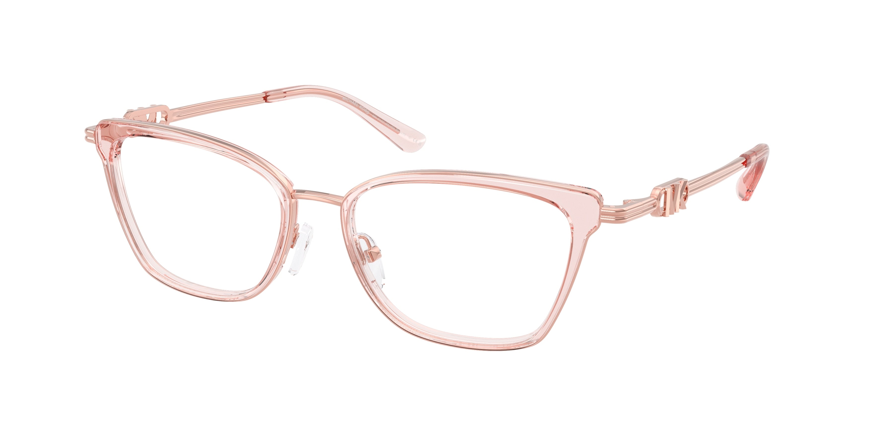 Gafas Oftálmicas Michael Kors Myrtle Beach MK3102 Rosa Traslúcido