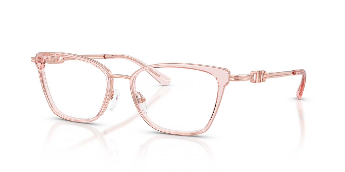 Gafas Oftálmicas Michael Kors Myrtle Beach MK3102 Rosa Traslúcido