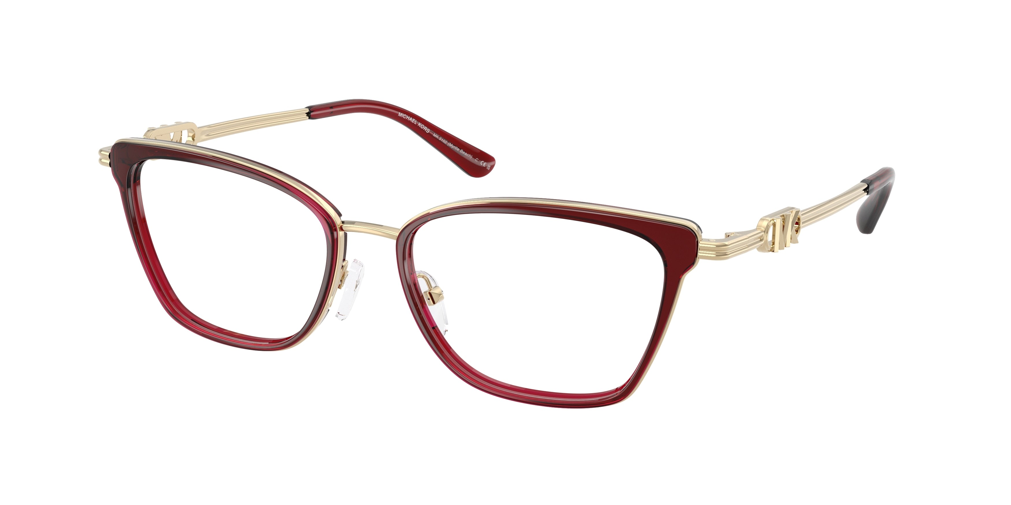 Gafas Oftálmicas Michael Kors Myrtle Beach MK3102 Cordobán