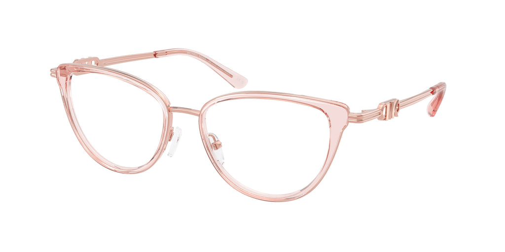 Gafas Oftálmicas Michael Kors Hilton Head MK3103 Rosa Traslúcido