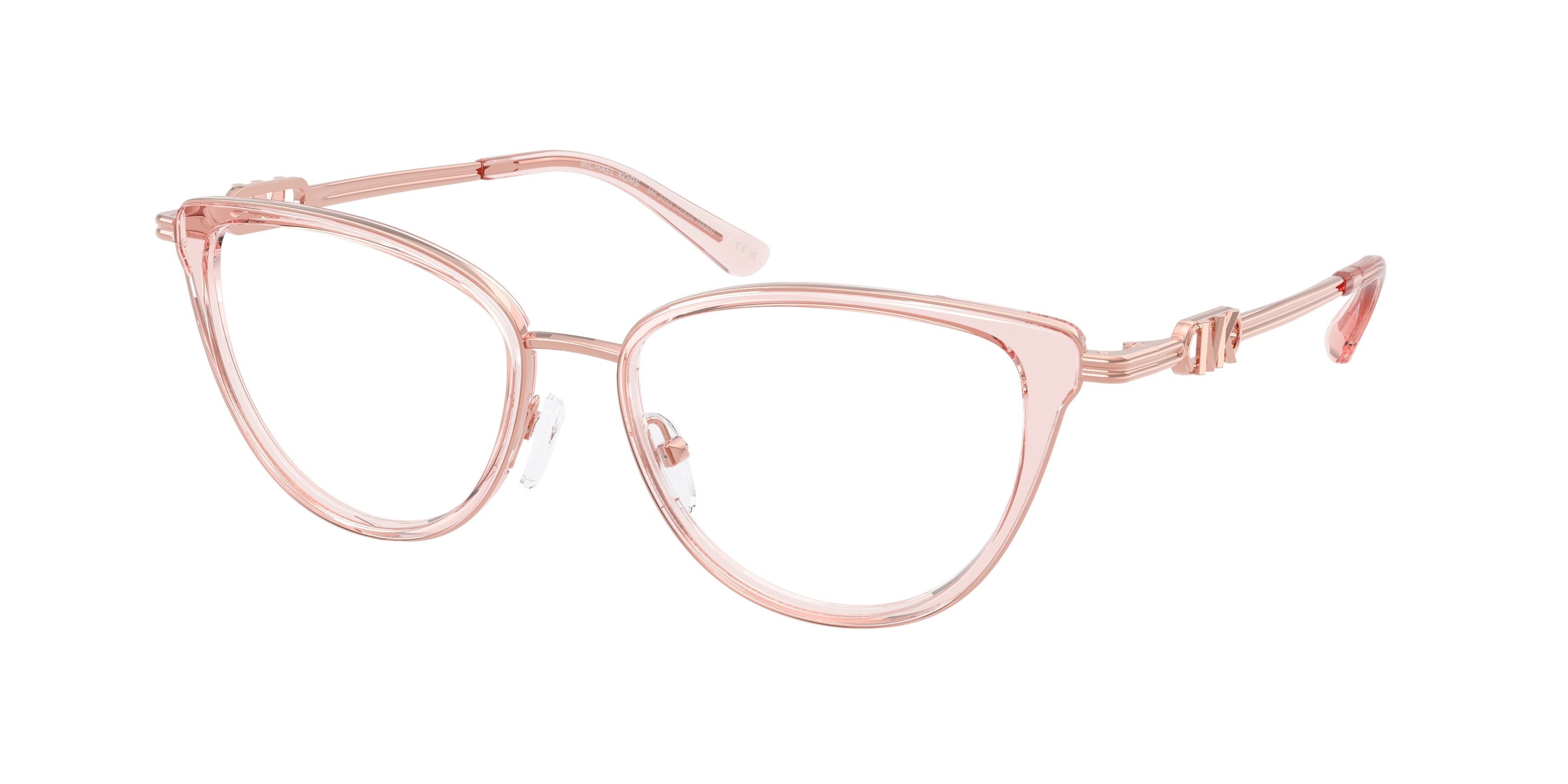 Gafas Oftálmicas Michael Kors Hilton Head MK3103 Rosa Traslúcido