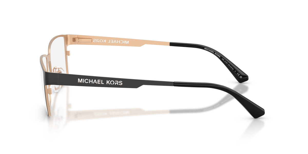 Gafas Oftálmicas Michael Kors Arusha MK3107 Negro Mate