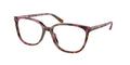 Gafas Oftálmicas Michael Kors Santa Clara MK4067U Carey estampado ciruela