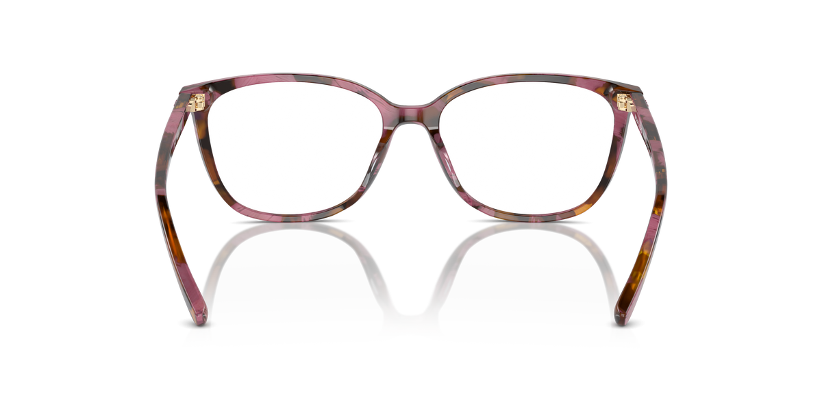 Gafas Oftálmicas Michael Kors Santa Clara MK4067U Carey estampado ciruela
