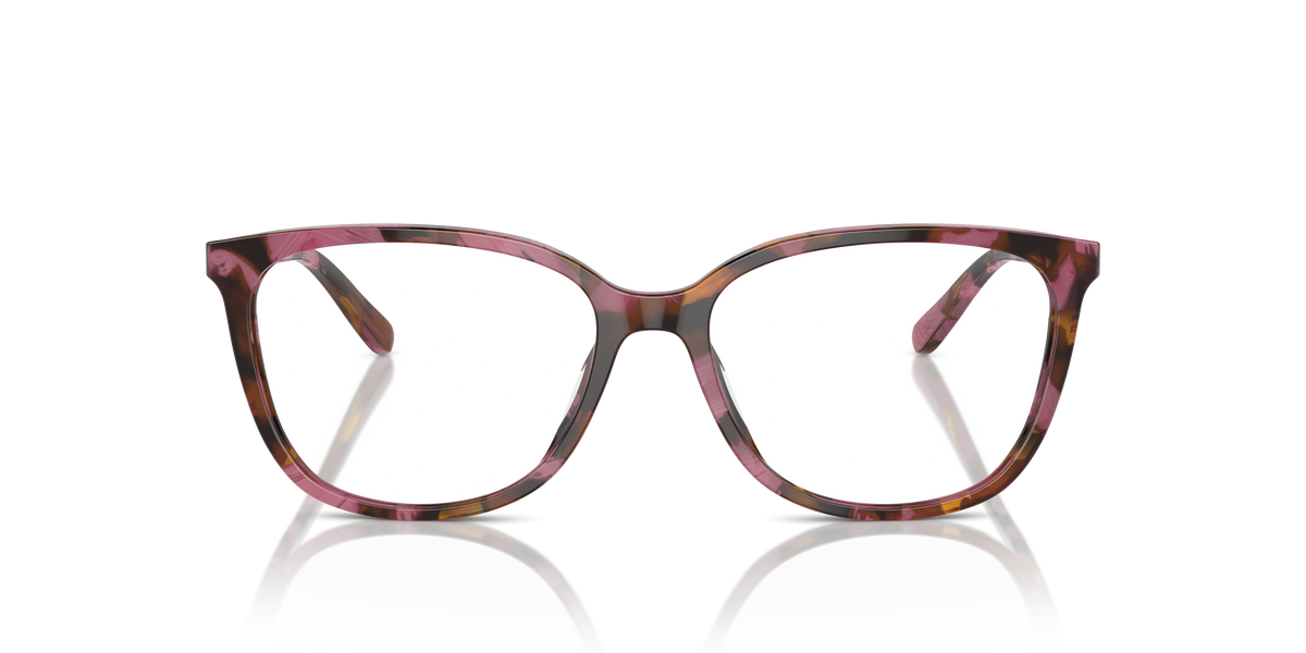 Gafas Oftálmicas Michael Kors Santa Clara MK4067U Carey estampado ciruela