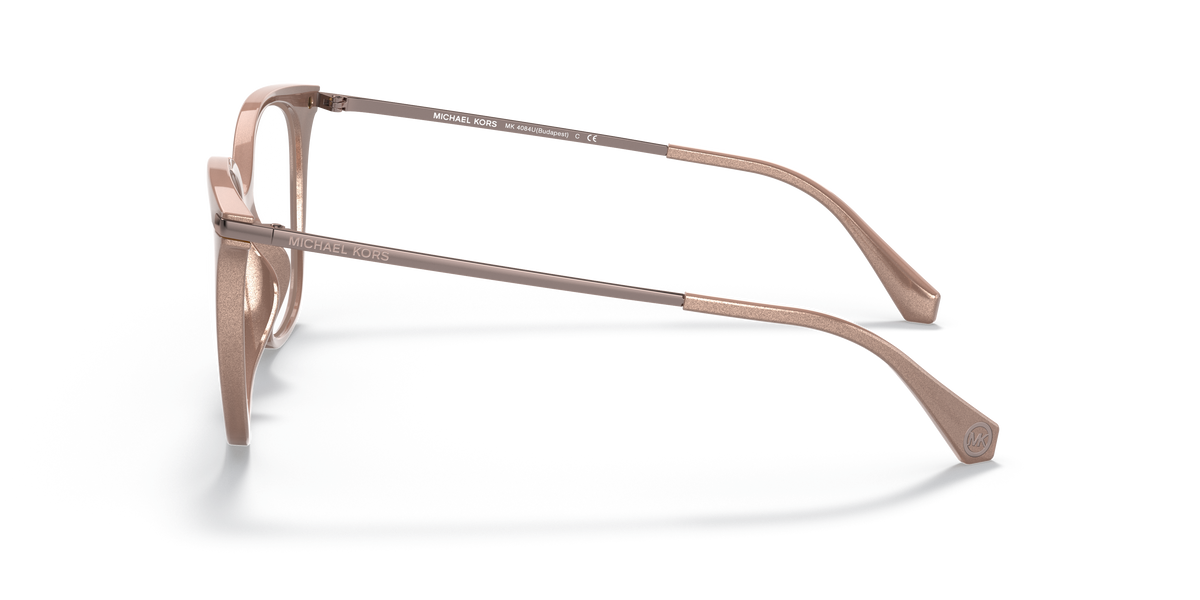 Gafas Oftálmicas Michael Kors Budapest MK4084U Rubor Camello Aperlado
