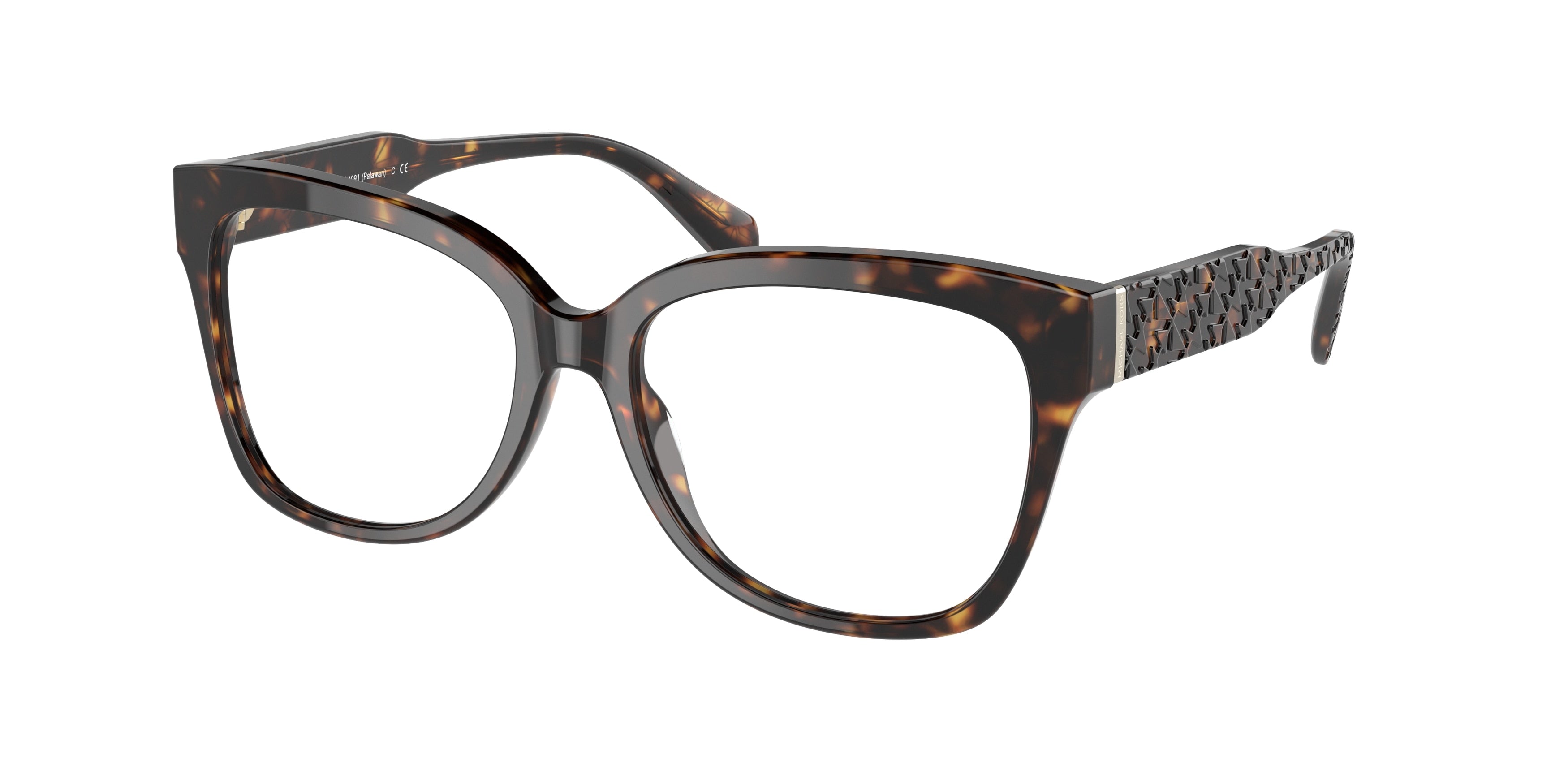 Gafas Oftálmicas Michael Kors Palawan MK4091 Carey Oscuro
