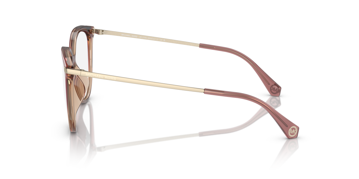 Gafas Oftálmicas Michael Kors Westport MK4106U Marrón claro rosa empolvado