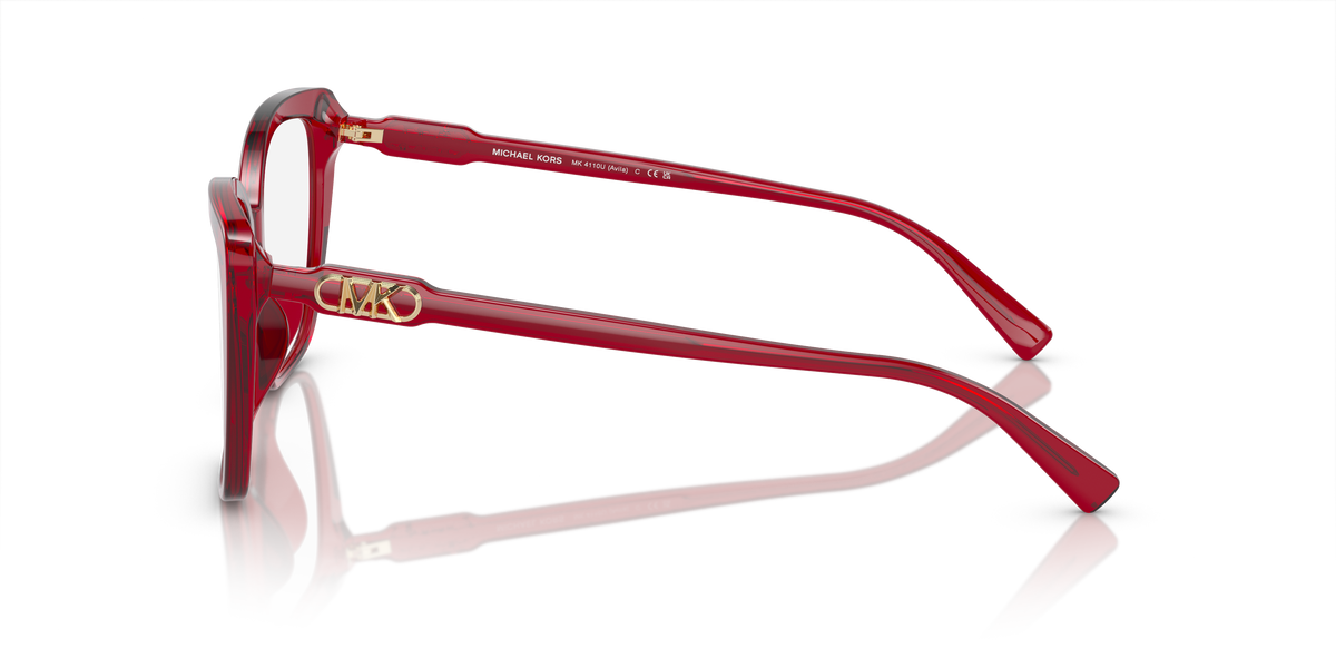 Gafas Oftálmicas Michael Kors Avila MK4110U Rojo
