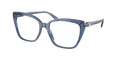Gafas Oftálmicas Michael Kors Avila MK4110U Azul Traslúcido