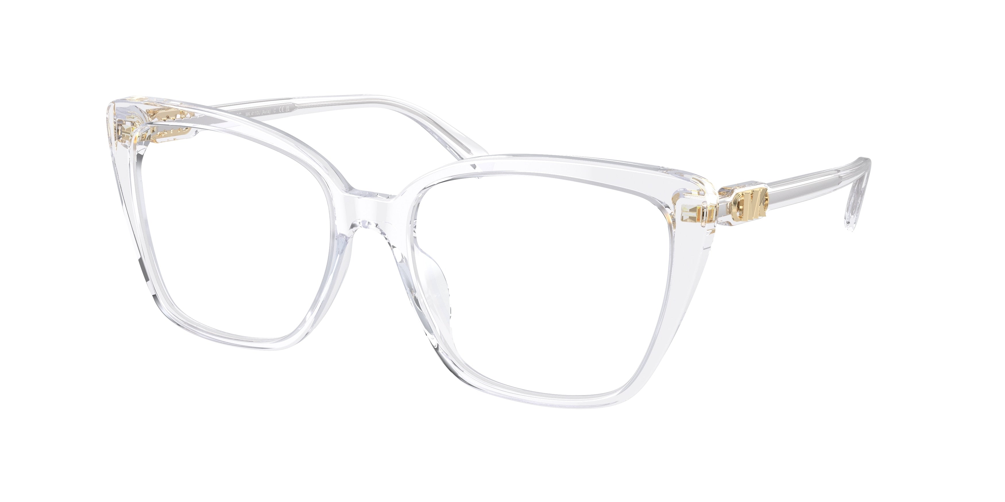 Gafas Oftálmicas Michael Kors Avila MK4110U Transparente y Traslúcido