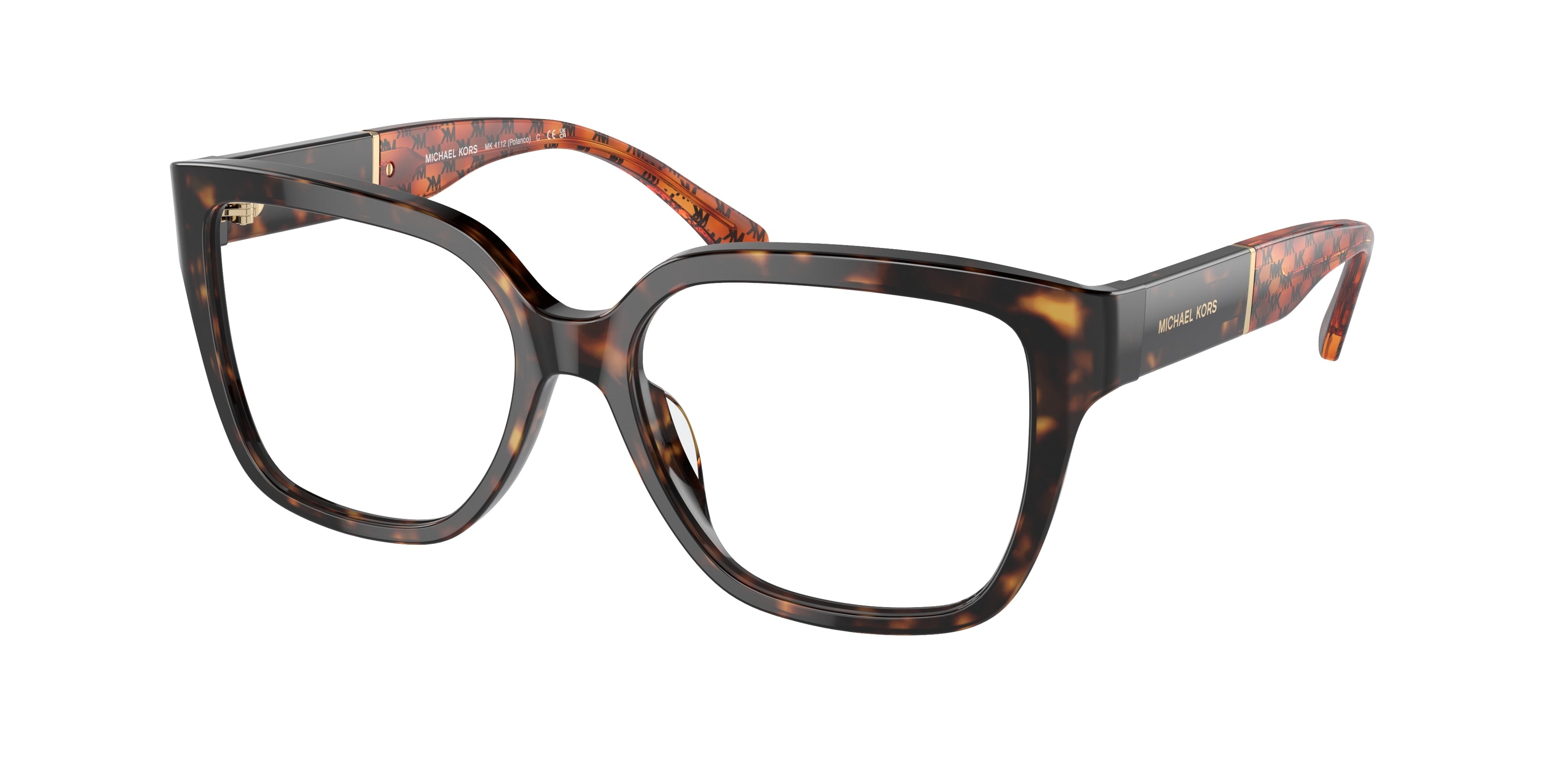 Gafas Oftálmicas Michael Kors Polanco MK4112 Carey Oscuro