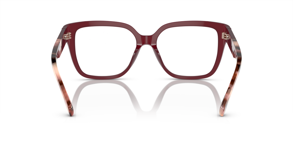 Gafas Oftálmicas Michael Kors Polanco MK4112 Rojo Oscuro Traslúcido