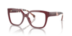 Gafas Oftálmicas Michael Kors Polanco MK4112 Rojo Oscuro Traslúcido
