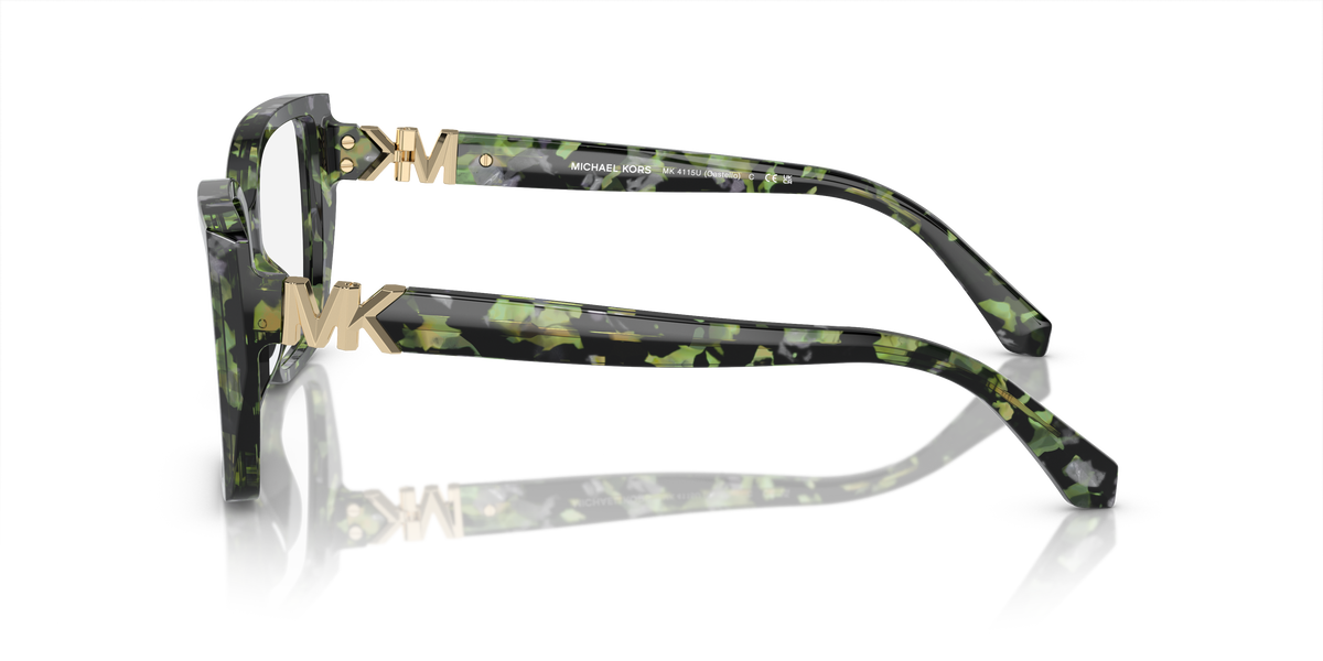 Gafas Oftálmicas Michael Kors Castello MK4115U Tortuga verde amazónica