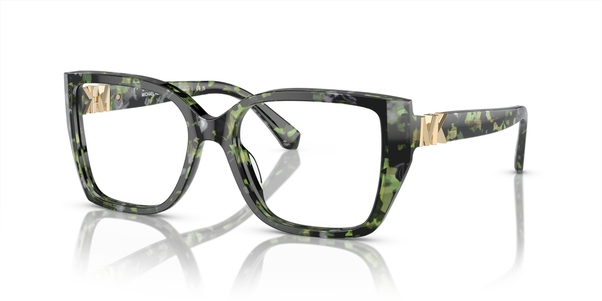 Gafas Oftálmicas Michael Kors Castello MK4115U Tortuga verde amazónica