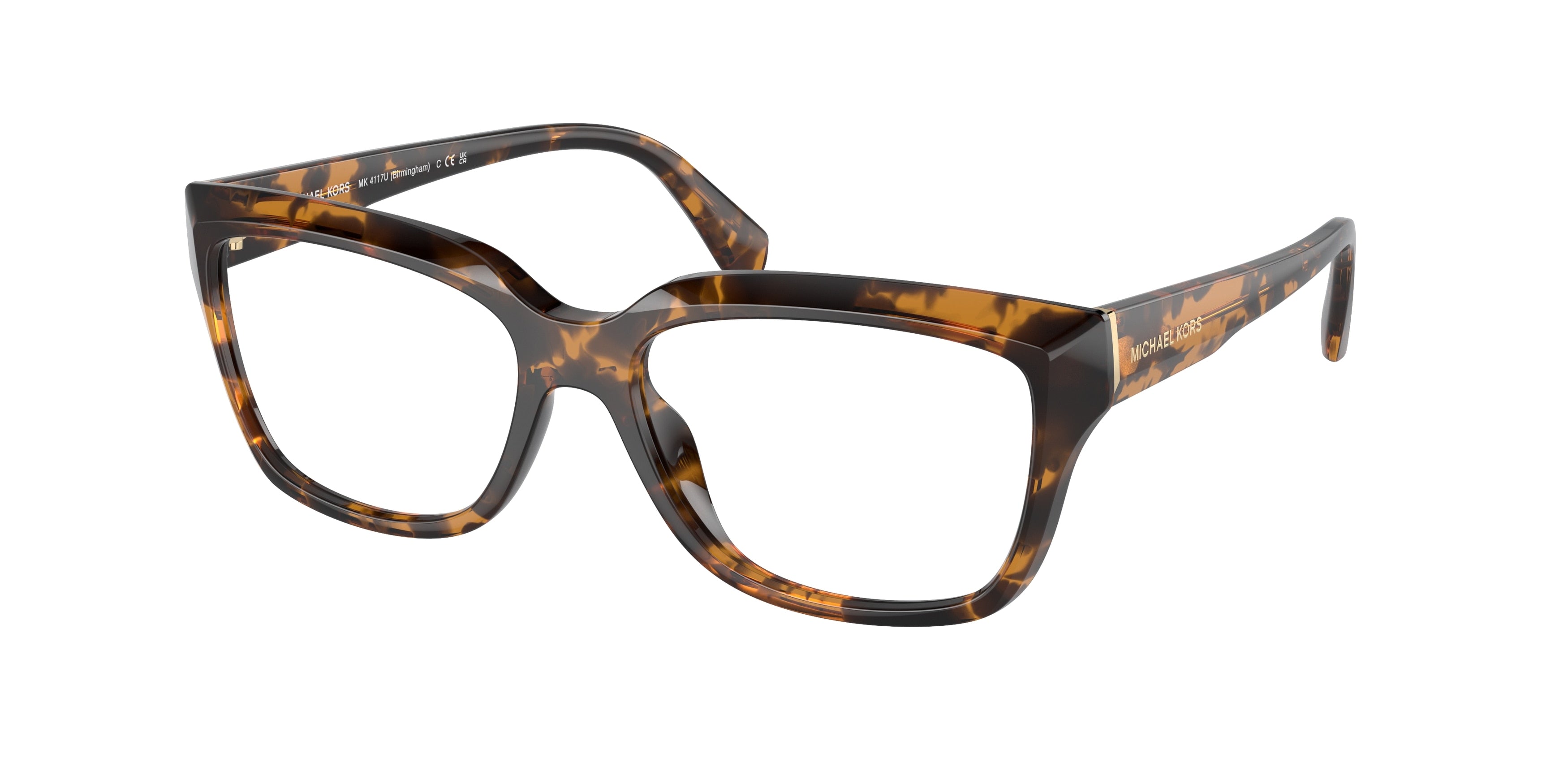 Gafas Oftálmicas Michael Kors Birmingham MK4117U Carey oscuro