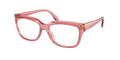 Gafas Oftálmicas Michael Kors Birmingham MK4117U Rosáceo traslúcido