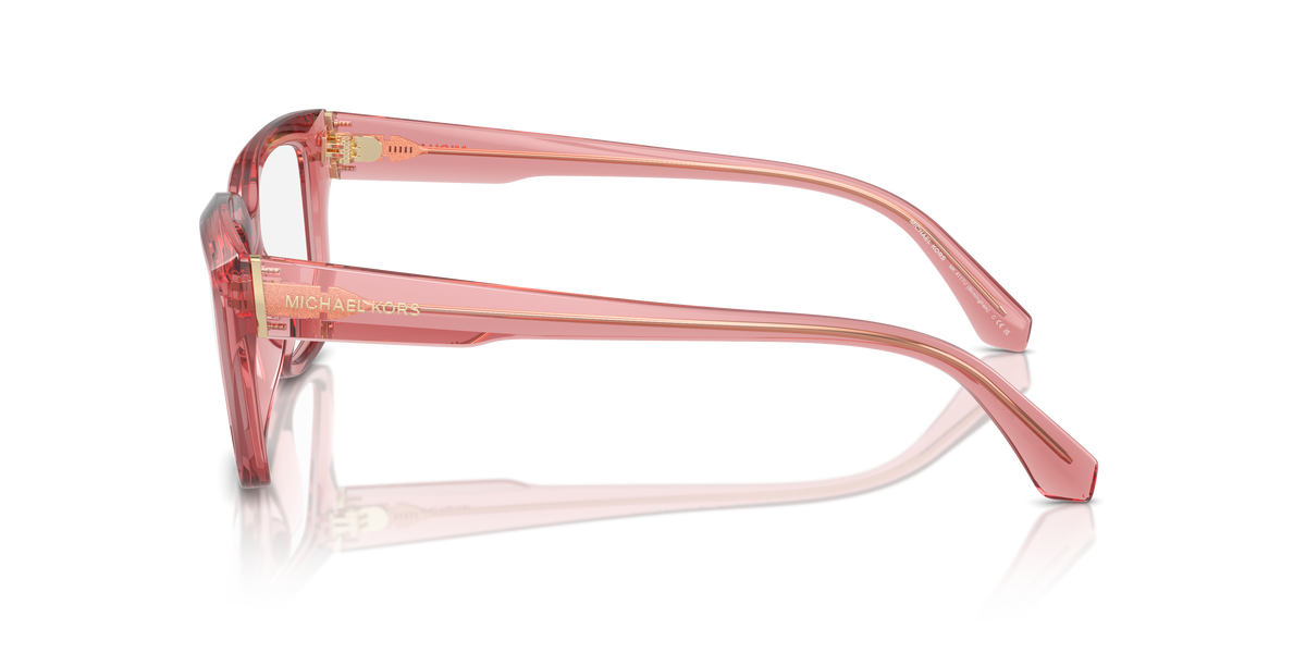 Gafas Oftálmicas Michael Kors Birmingham MK4117U Rosáceo traslúcido