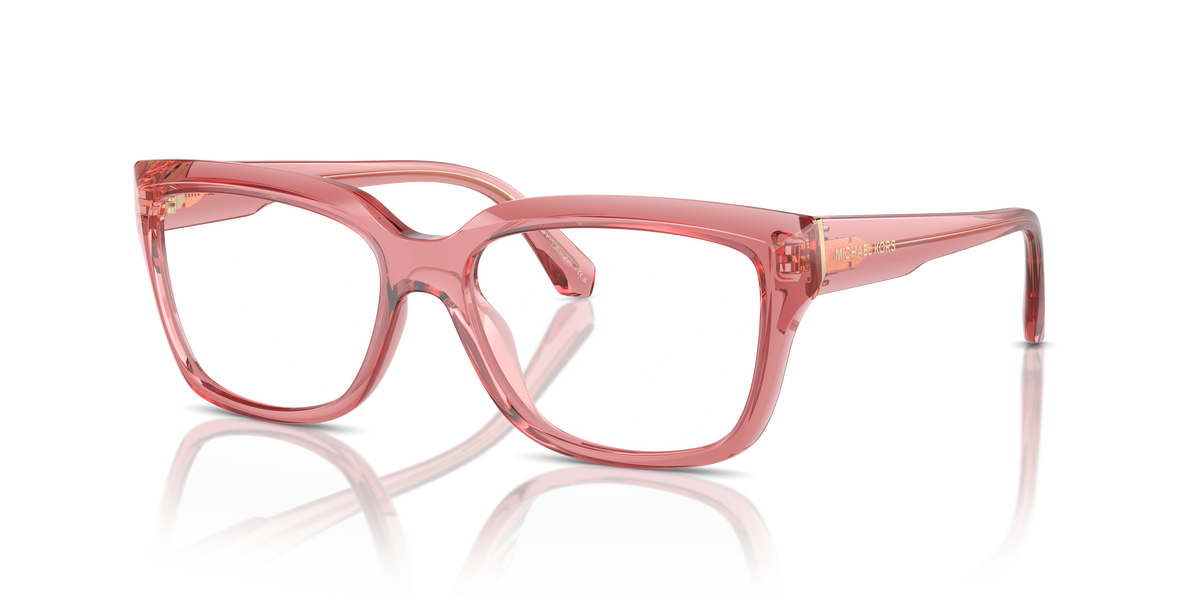 Gafas Oftálmicas Michael Kors Birmingham MK4117U Rosáceo traslúcido