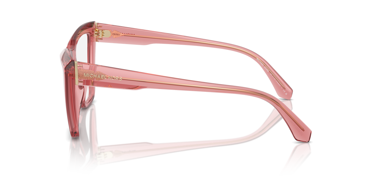 Gafas Oftálmicas Michael Kors Hawaii MK4118U Rosáceo traslúcido